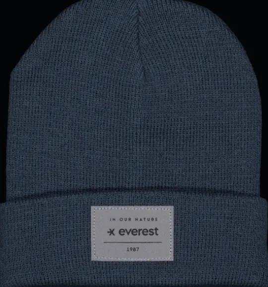 K Reflective Knit Beanie