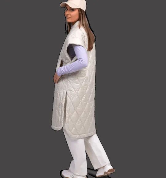 W Aurora Long Vest