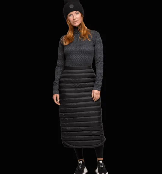 W Long Quilt Skirt