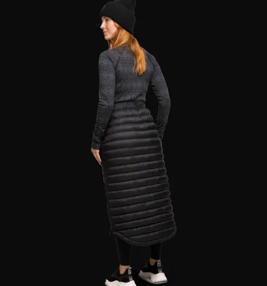 W Long Quilt Skirt