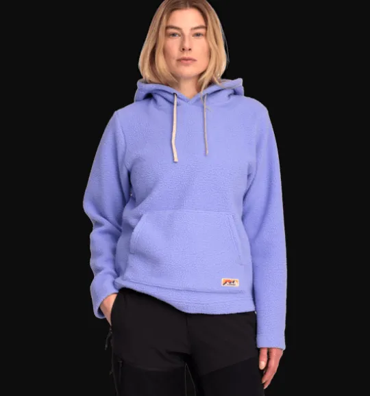 W Pile Hoodie