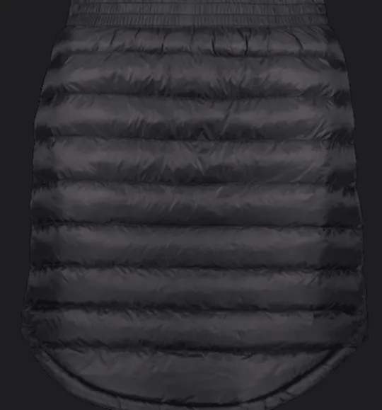 W Short Quilt Skirt