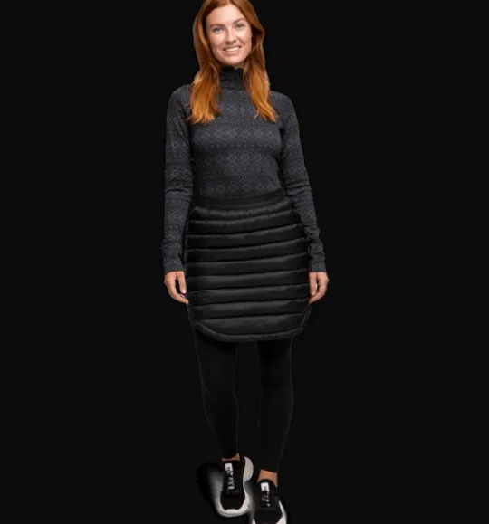 W Short Quilt Skirt