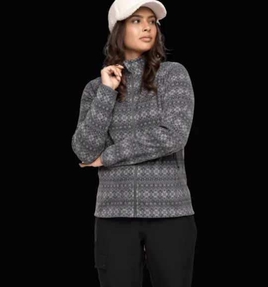 W Zip Fleece Jacket